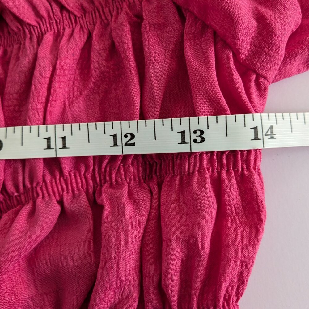 Lulus Peasant Top Pink Small - Picture 12 of 13